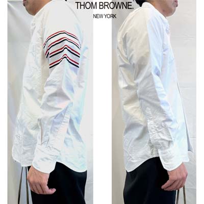 楽天市場】トムブラウン THOM BROWNE シャツ メンズ 長袖 レフトアーム