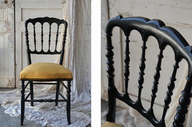 楽天市場】フランス アンティーク ナポレオンチェア 椅子 E165-9