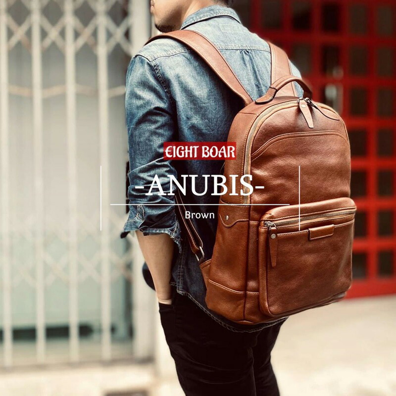 楽天市場】メンズ リュック バックパック 牛本革 ANUBIS カウハイド