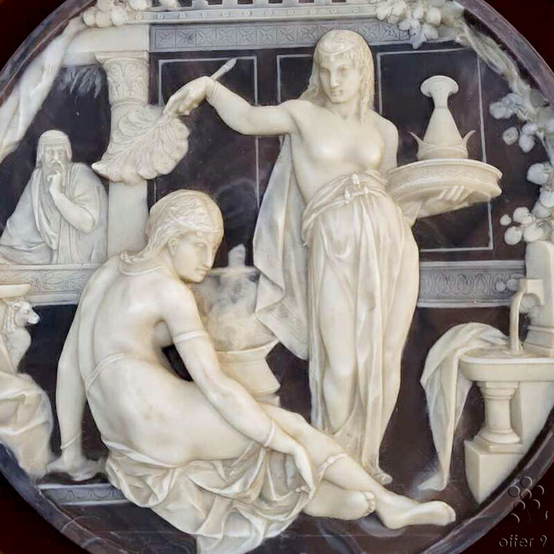 楽天市場】【1点もの】アンティーク インコレイストーン カメオアート