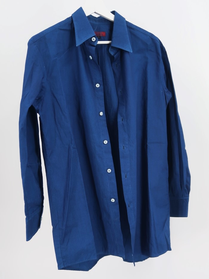 楽天市場】藍染 長袖 シャツの通販