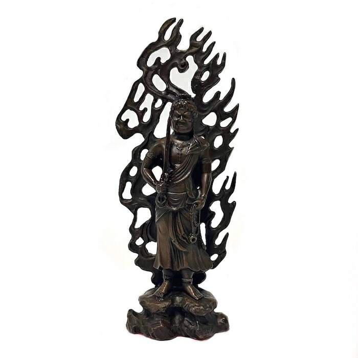 楽天市場】銅 不動明王 茶 g23-004 置き物 守護神 縁起物 中国