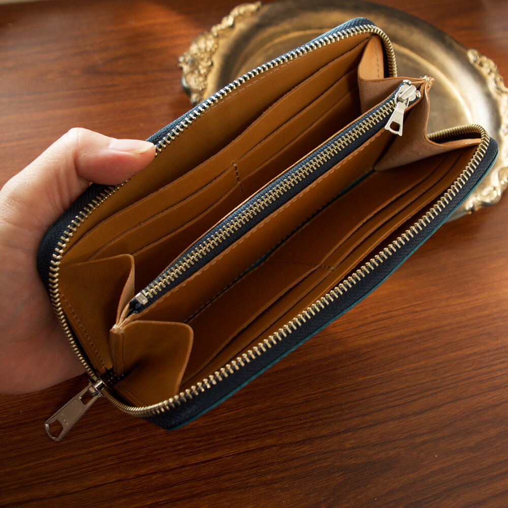 楽天市場】【10%OFFクーポン配布中】コードバン ラウンド長財布 メンズ