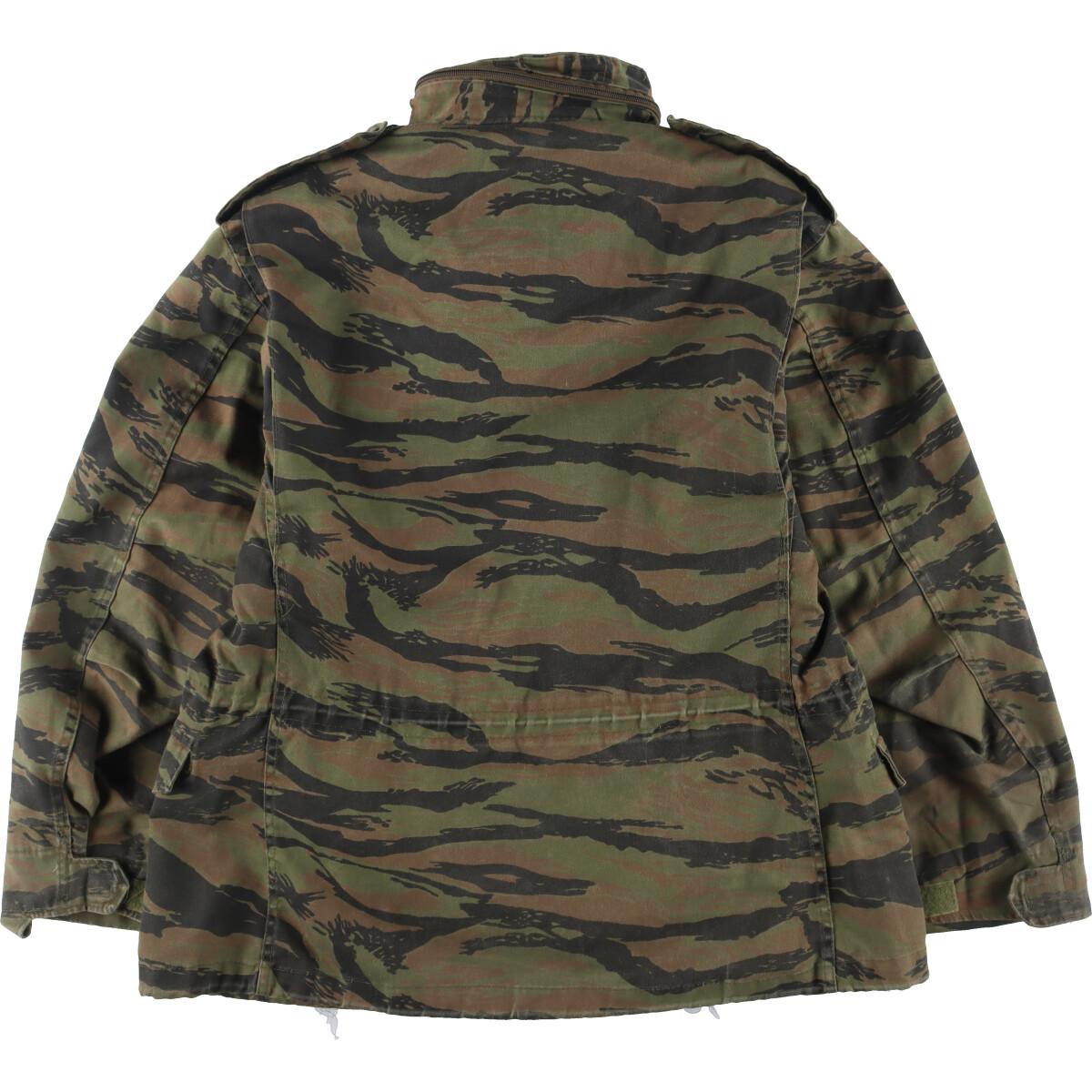 楽天市場】古着 民間品 アルファ ALPHA M-65 タイガーストライプカモ