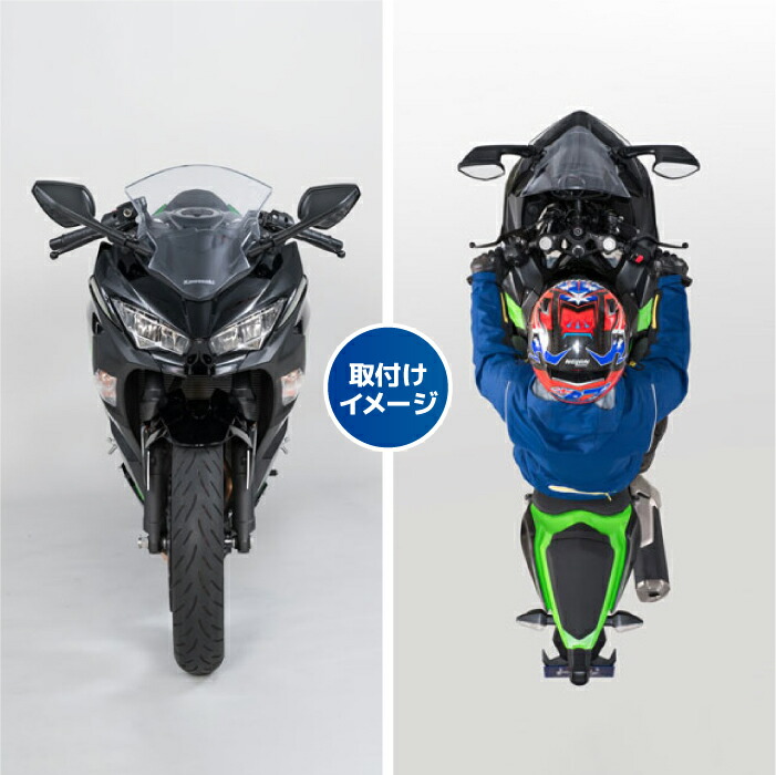 楽天市場】タナックス ナポレオン NC-005R 右側用 カウリングミラー