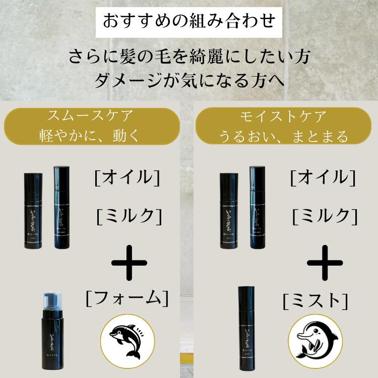 いるかのせなか。 3点セット フォーム ミルク ミスト いるかのせなか