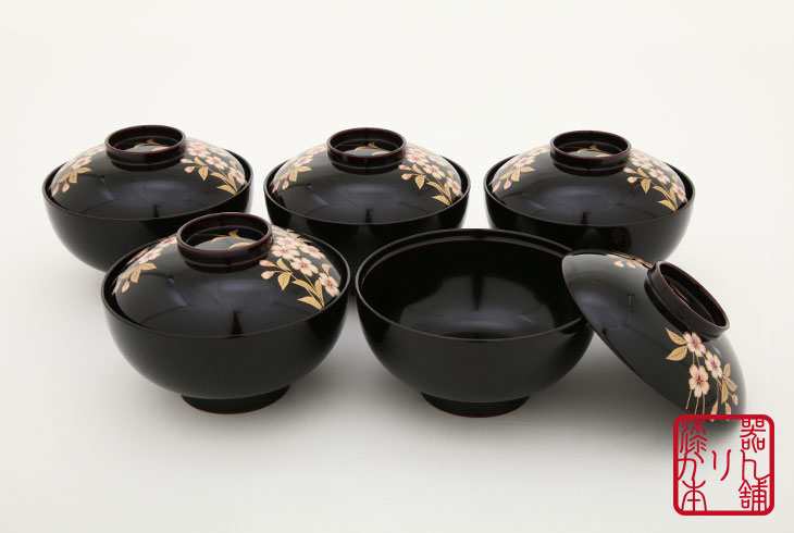 楽天市場】【2点で5％OFFクーポン 3/4 20時〜】 雑煮椀 蓋付き フタ