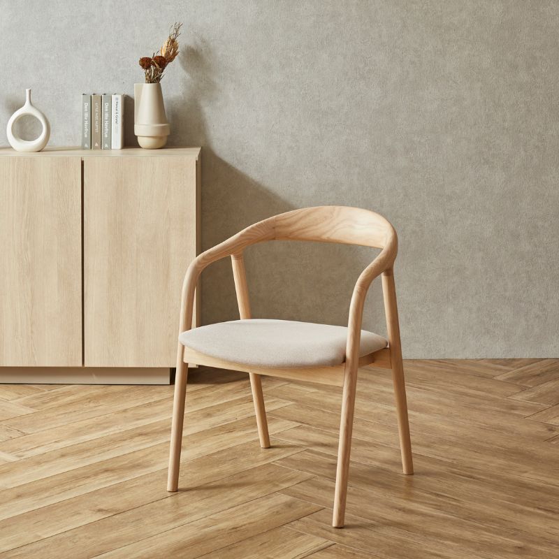 楽天市場】【NEWcolor white 座面ファブリックタイプ】北欧風チェア