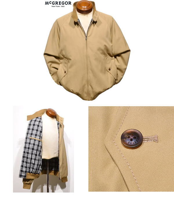 楽天市場】マクレガー メンズ スイングトップブルゾン 111115001 M/L