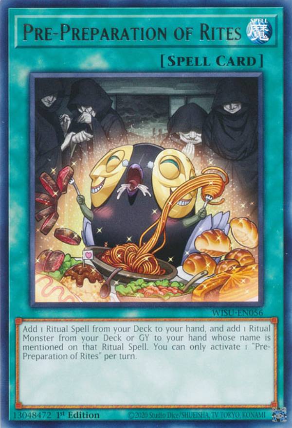 楽天市場】遊戯王 WISU-EN056 儀式の下準備 Pre-Preparation of Rites