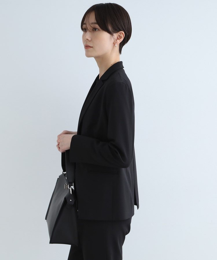 INDIVI｜【定番スーツ/洗える/UVケア】ストレッチテーラードジャケット