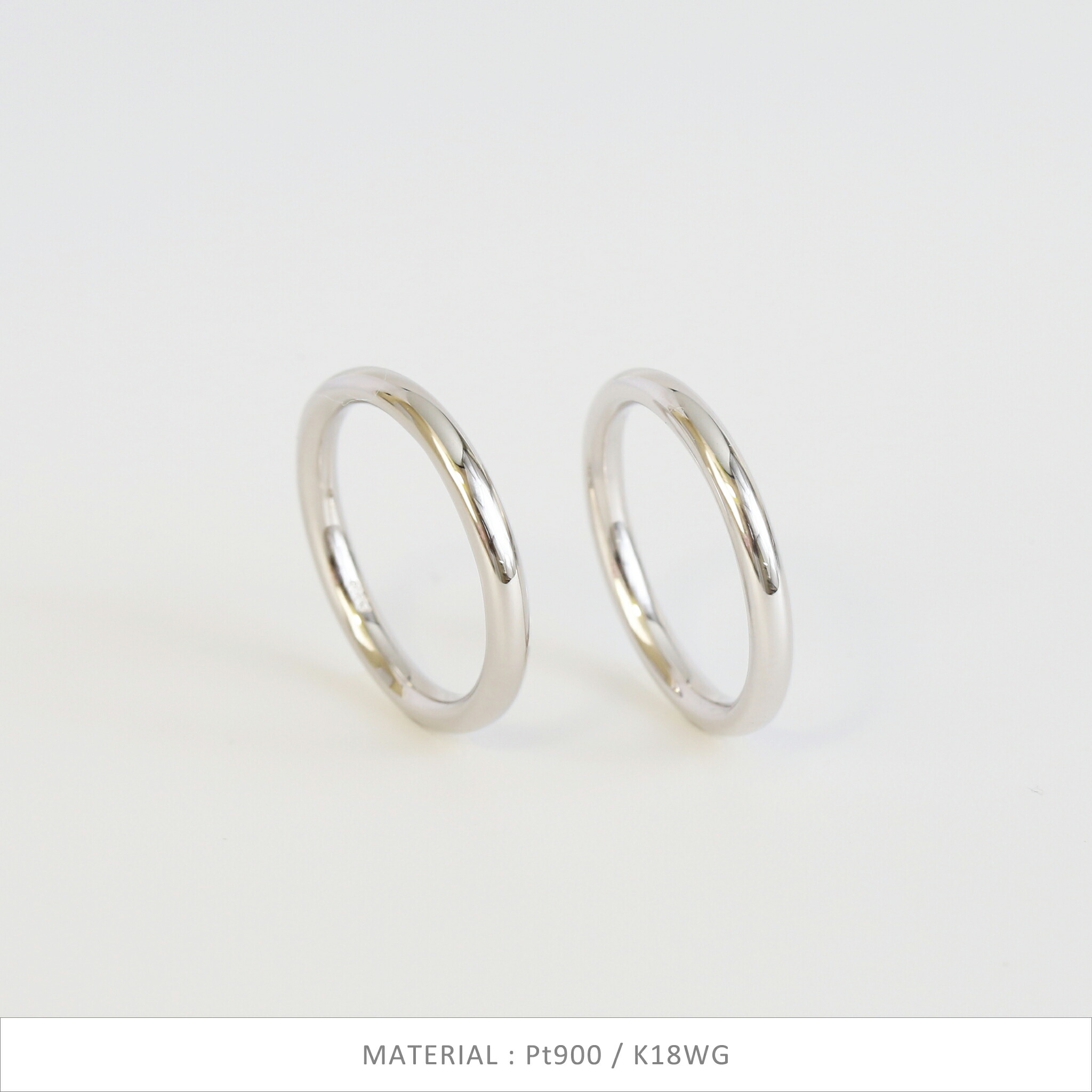 楽天市場】【Nude Plate Ring / X Wide】 K10/K18/Pt900 平打ち 地金