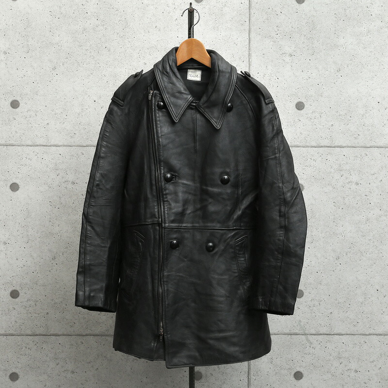 楽天市場】実物 USED フランス軍 1970~80's モーターサイクル レザー