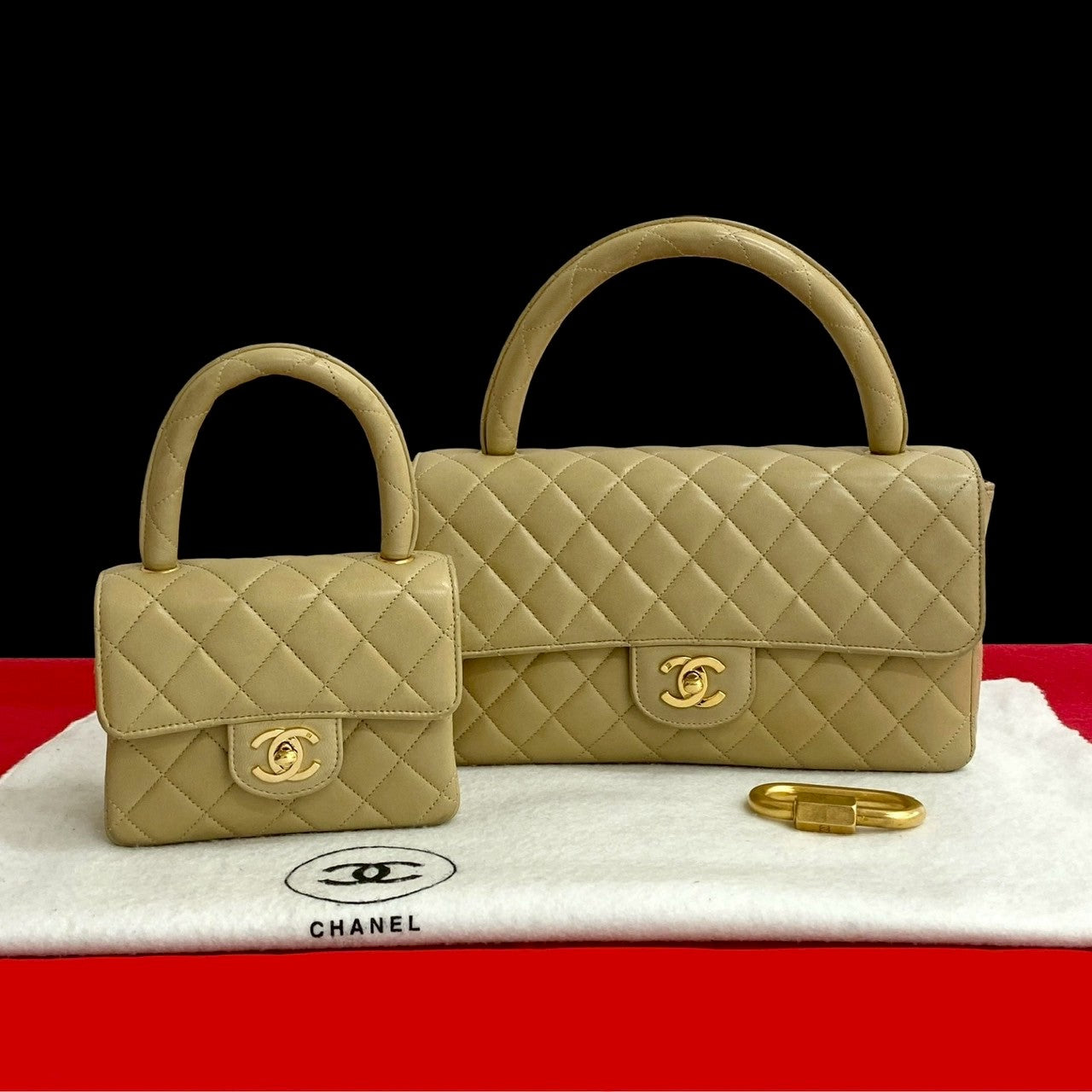 CHANEL Vintage 親子バッグ – Trip