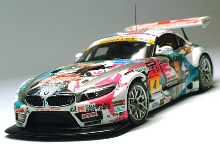 Hatsune Miku GoodSmile BMW Z4 SuperGT 2011 | ミニカー散財とほほ日記