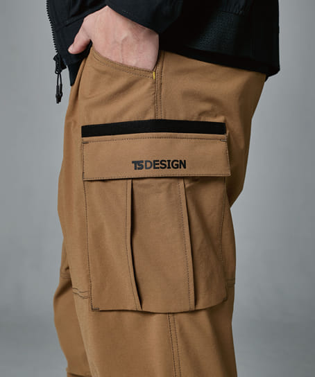 全4色】TS DESIGN TS4Dメンズニッカーズワイドカーゴパンツ（高通気