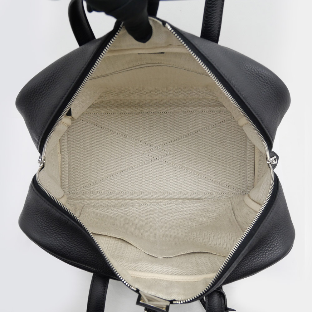 名東】【HERMES】エルメス ヴィクトリア フールトゥ 35 ブラック