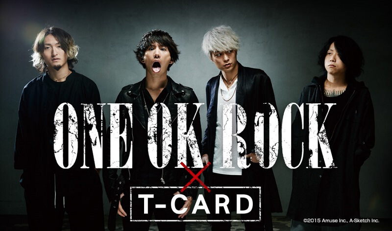 ONE OK ROCK』デザインのTカードを発行する方法 - usedoor
