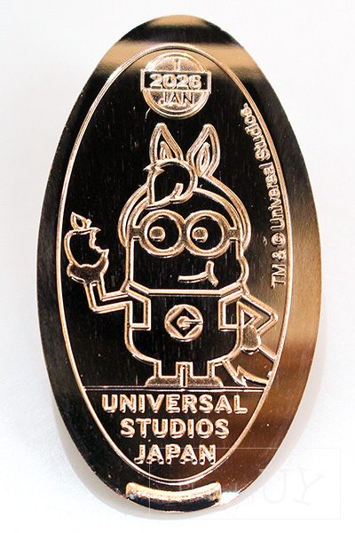 USJグッズ】毎月デザインが変わるスーベニアメダリオン 2026年1月の