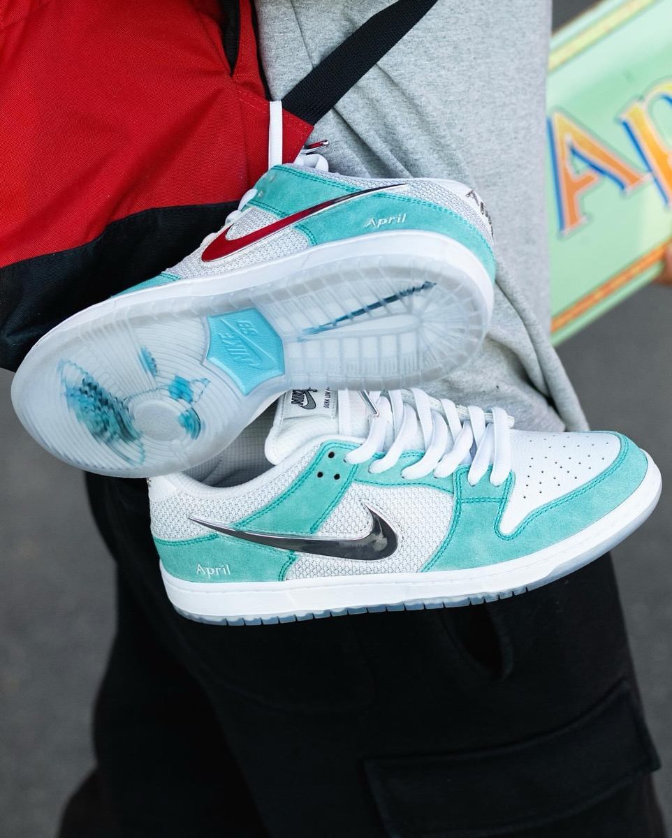APRIL SKATEBOARDS × Nike SB Dunk Low Pro QSが国内11月25日／11月27