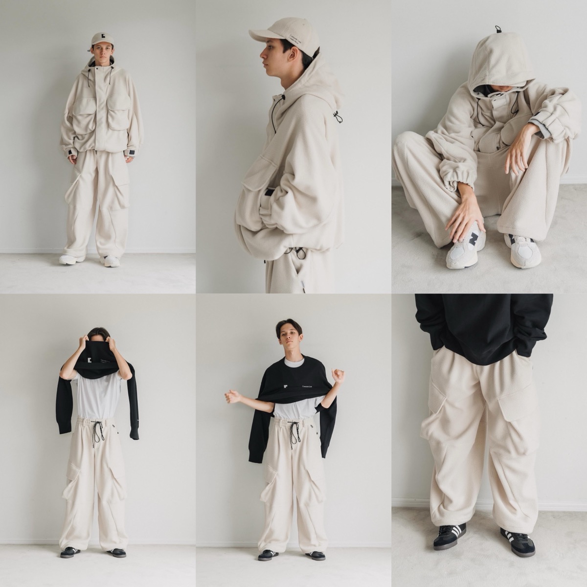 CLESSTE POLARTEC® WADING JACKET & WIDE CARGO PANTSが国内12月23日