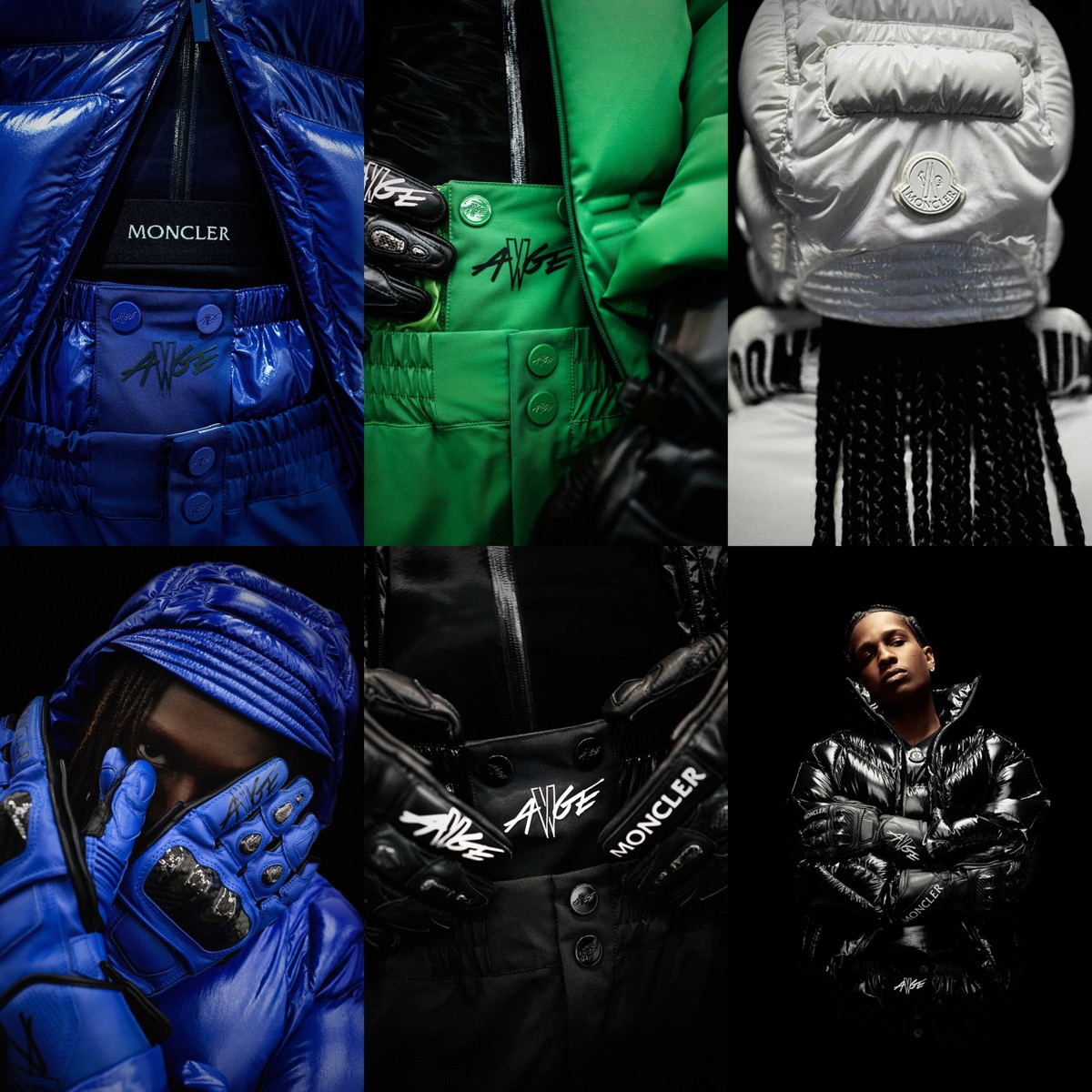Moncler x A$AP Rocky AWGE 25AW Collection が国内9月22日より発売