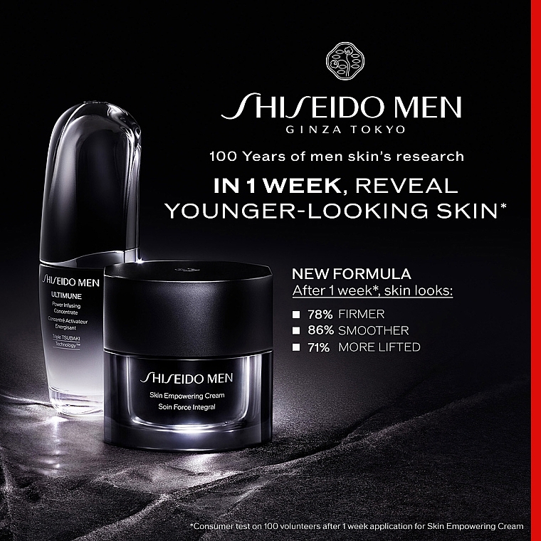 Anti-Aging Face Cream - Shiseido Men Skin Empowering Cream | MAKEUP