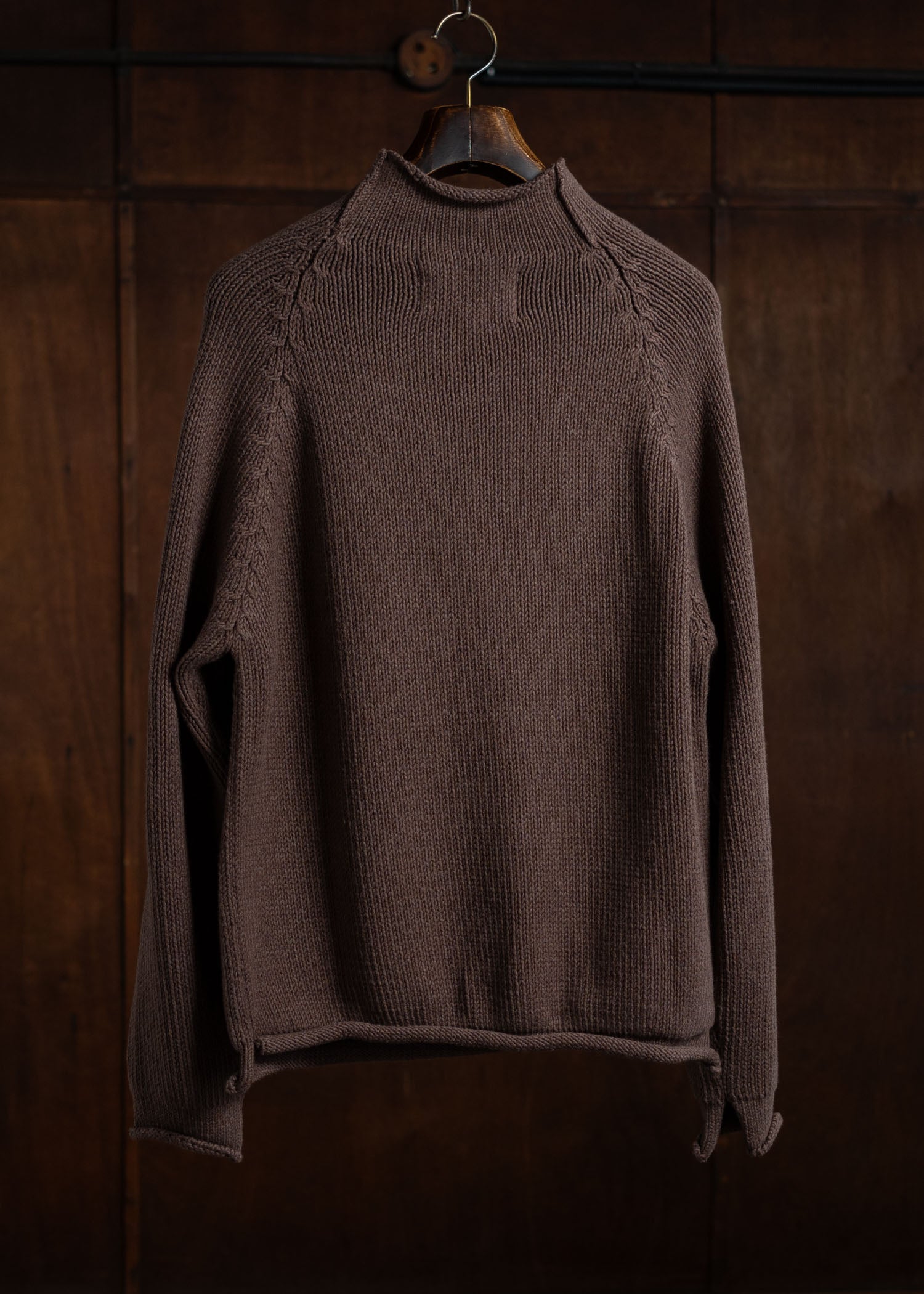 XENIA TELUNTS Fisherman Sweater Brown – VISION OF FASHION