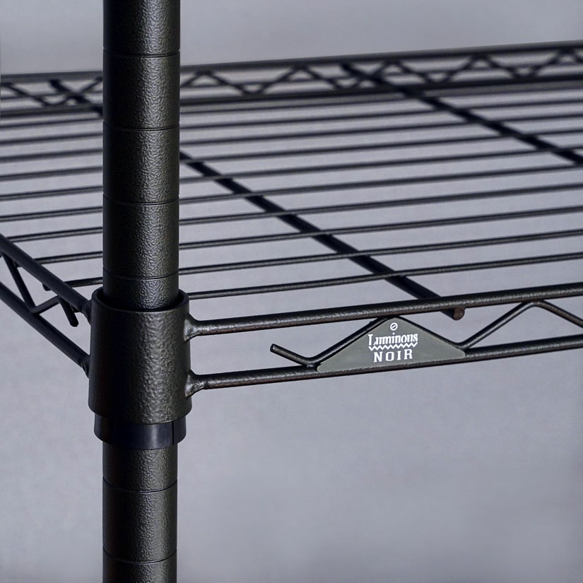 ルミナス ノワール ワードローブラック 幅100cm | ルミナス