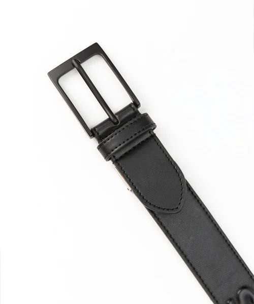 SY32 by SWEET YEARS - LOGO EMBOSS BELT | ベルト | ブラック