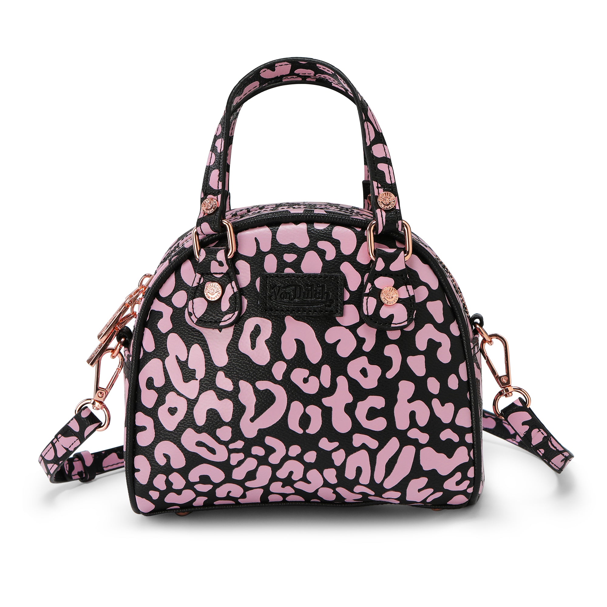 Cheetah Pink Bowling Bag | Von Dutch