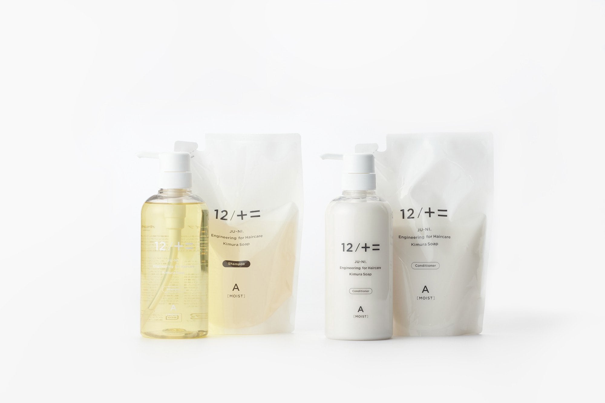 12/JU-NI シャンプー・コンディショナー TypeA(しっとりタイプ)｜木村石鹸