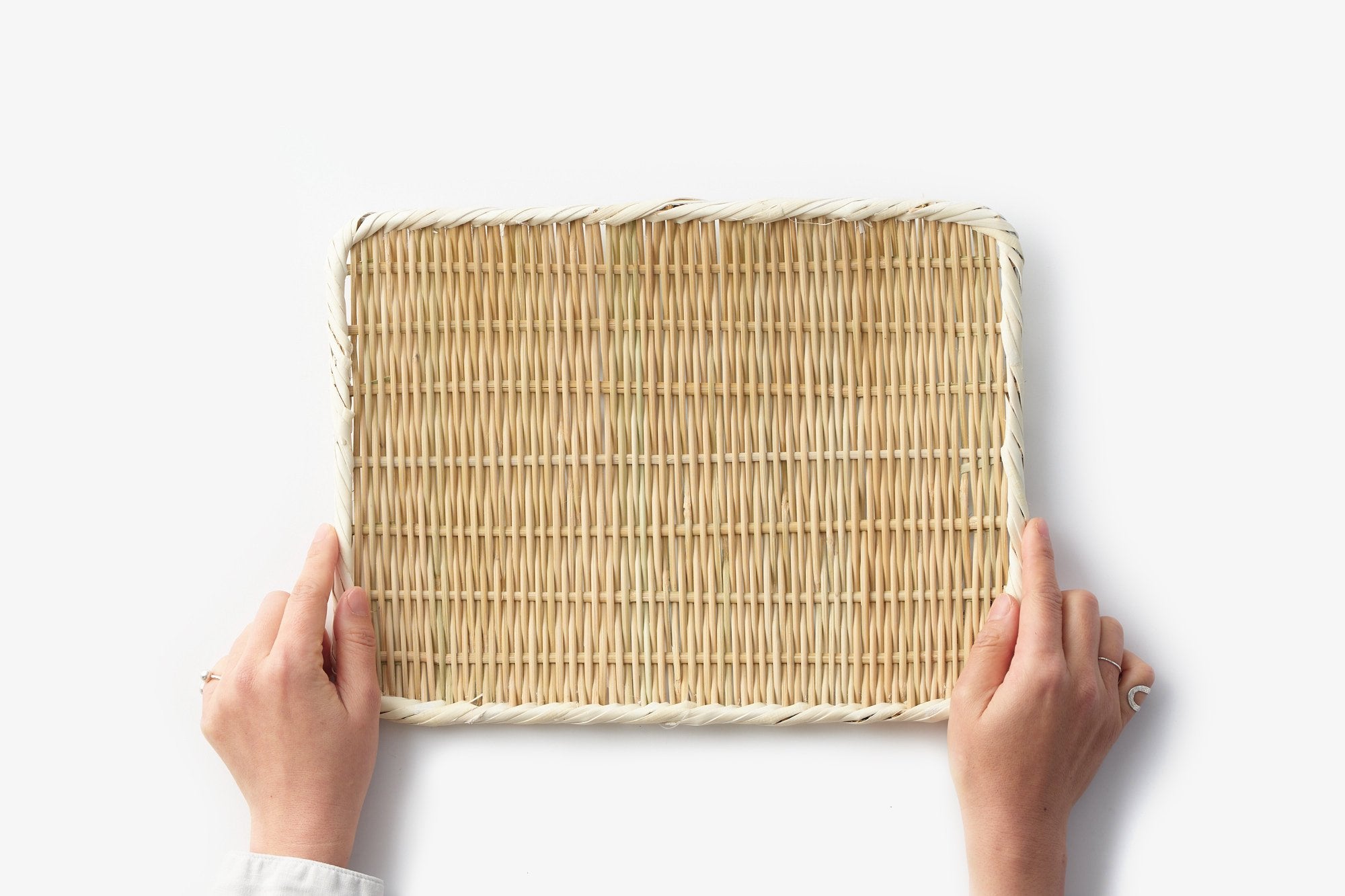 真竹角盆ざる｜松野屋