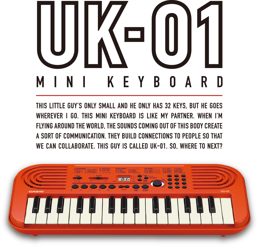 ミニキーボードUK-01 | 電子楽器 | CASIO