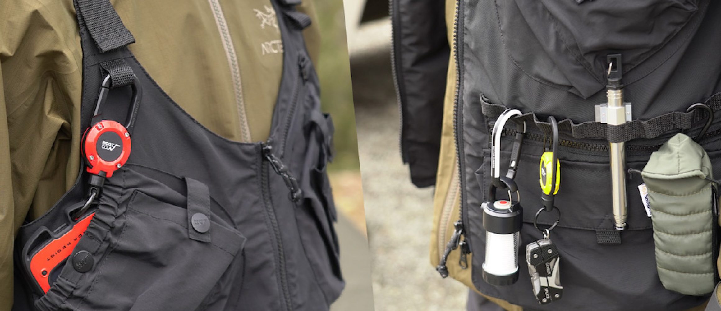 grn outdoorの大容量ベストがさらに収納力アップ！ ROOT CO.との斬新