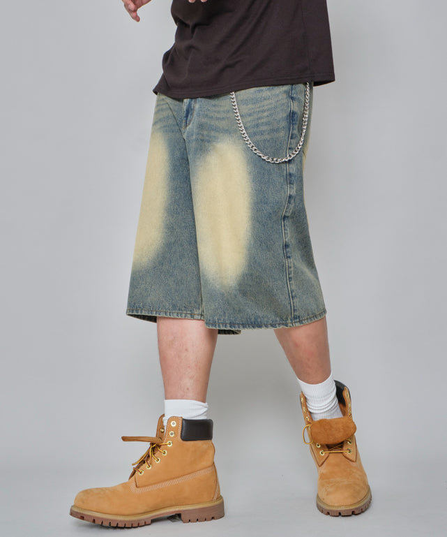 チェーン付きスーパーバギーデニムショーツ｜WEGO（ウィゴー） – WEGO