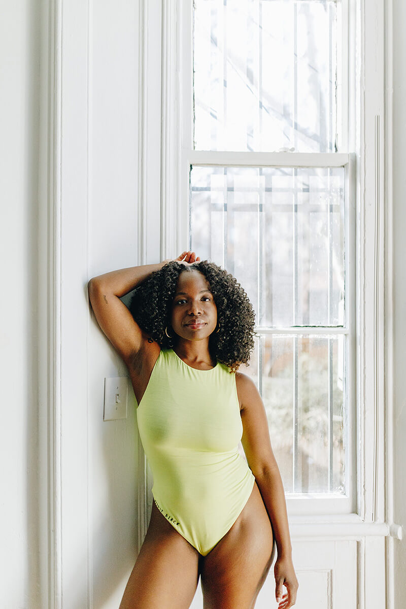 Zeinab Magnetic Bodysuit - Wildly Black – WildlyBlack