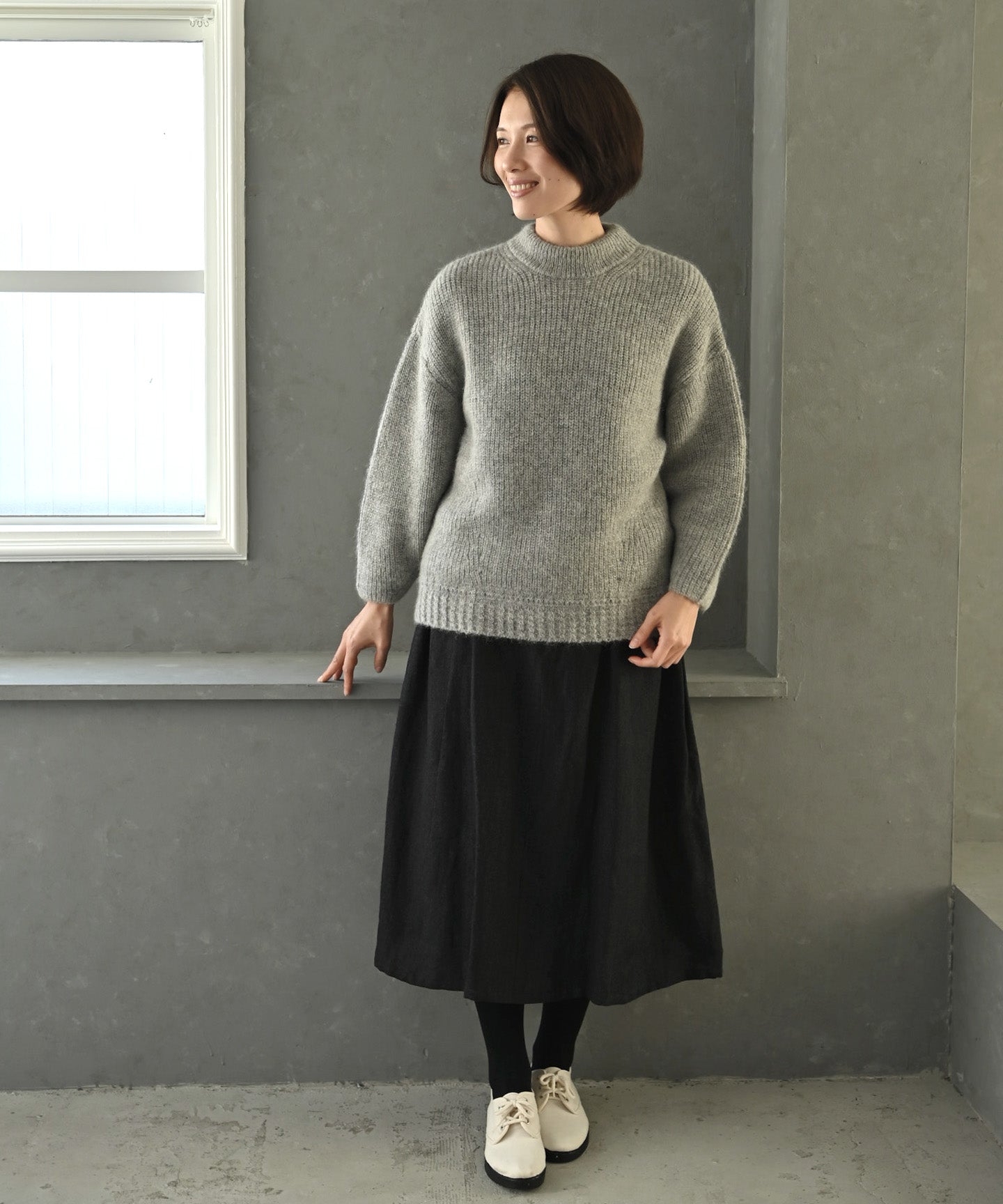ふっくら柔らか高品質アルパカモヘヤ〉セーター (muc912) – WOOL STUDIO