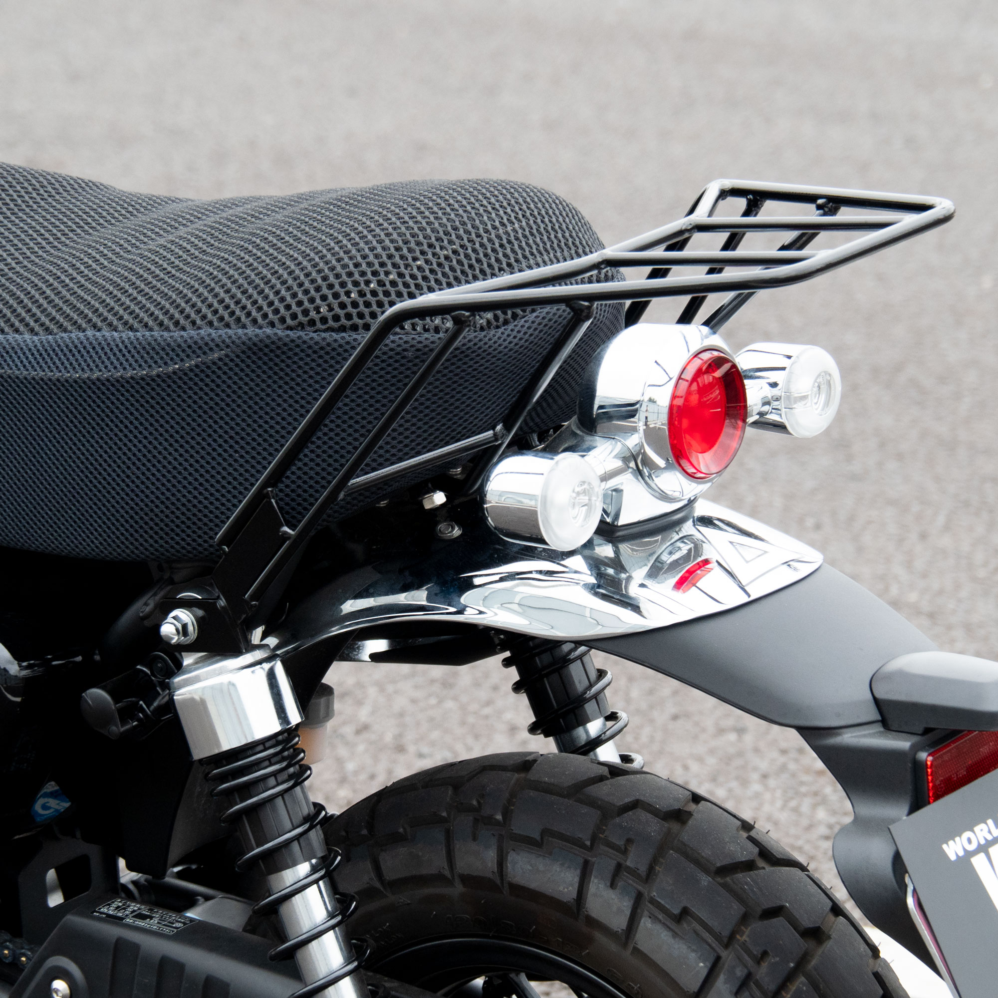 モンキー125(JB03)用リアキャリア - バイクパーツメーカー ワールド