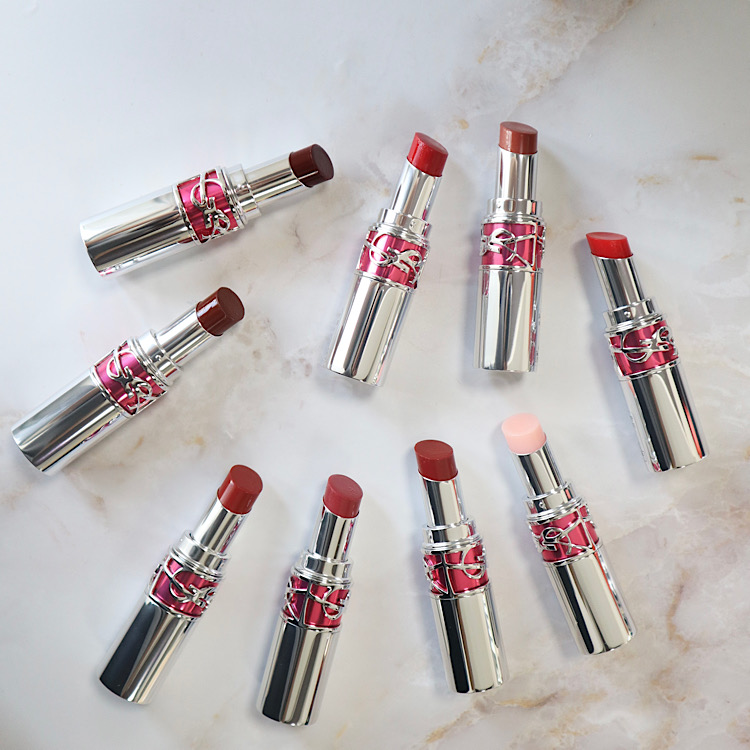 イヴ・サンローランの「ルージュ ヴォリュプテ キャンディグレーズ」全