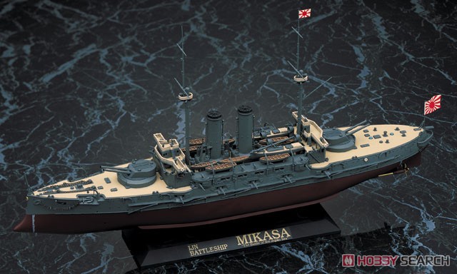 IJN Battleship Mikasa (Plastic model) - HobbySearch Military Model