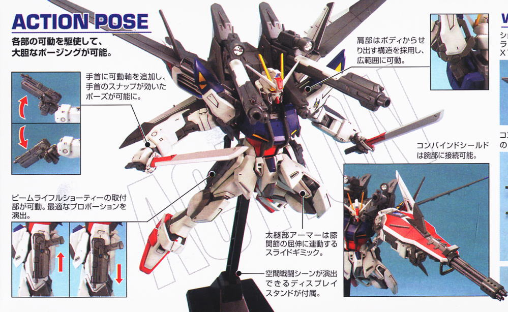 GAT-X105E ストライクE+IWSP ルカス・オドネル専用機 (MG) (ガンプラ