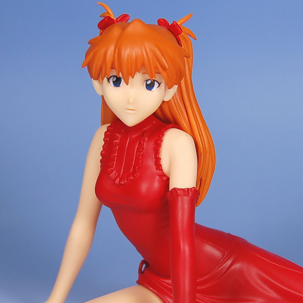 新世紀エヴァンゲリオン EX フィギュア 白と赤 綾波レイ & 惣流