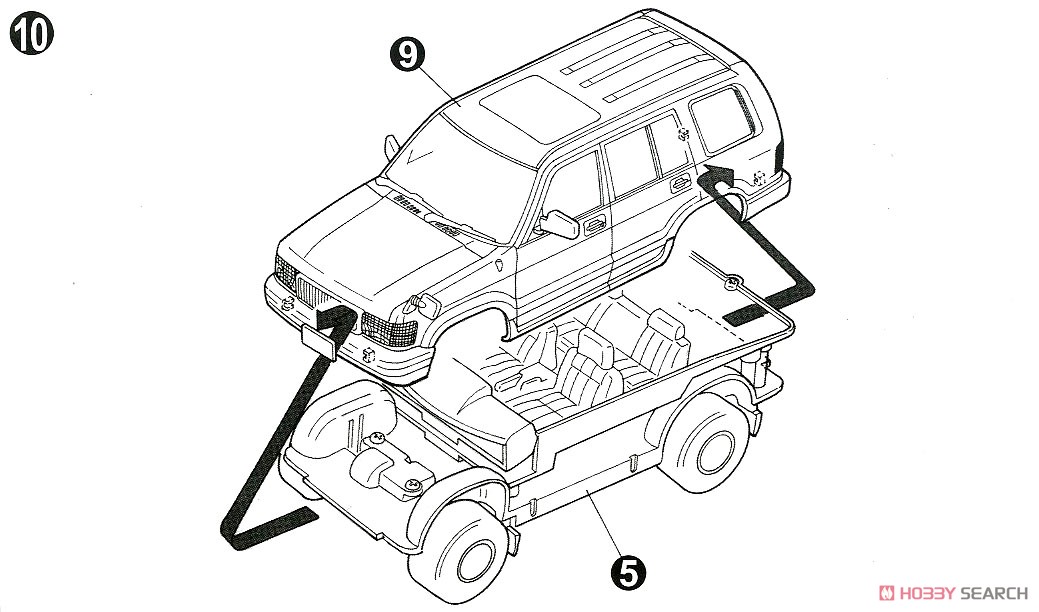 いすゞ ビッグホーン (プラモデル) - ホビーサーチ カーモデル