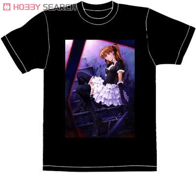 新世紀エヴァンゲリオン復刻Tシャツ アスカ 貞本義行イラスト L