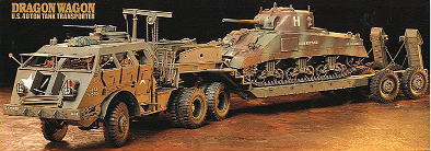 アメリカ40トン戦車運搬車 ドラゴンワゴン (プラモデル) - ホビー
