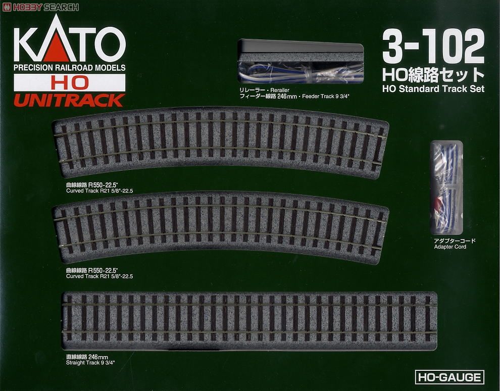 HO) UNITRACK(ユニトラック) HO線路セット (鉄道模型) - ホビーサーチ