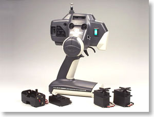 ラジコン エンジン飛行機用 メカ プロポ 受信機 サーボ 始動用具 一式