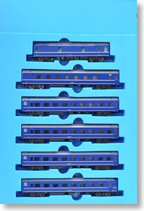 24系25型0番台 寝台急行「銀河」 (基本・6両セット) (鉄道模型