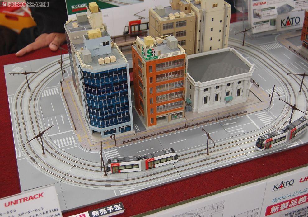 ユニトラム スターターセット 富山ライトレール TLR0600形 (TLR0601(赤